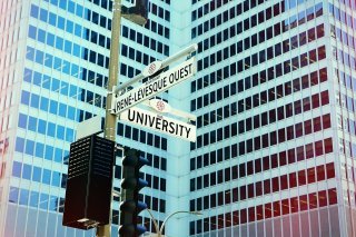 Direction Montréal ce matin, pour y croiser notre expatriée Valaisanne Valérie Martinez